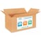 Idl Packaging 28 in x 14 in x 14 in Shipping Box, Kraft, Corrugate, Single Wall, 200#, 10 PK B-281414-10 - alternate 1